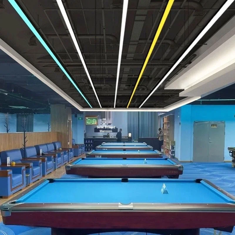 product billiard room atmosphere led strip light iron art seamless splicing gym office customizable 3 year warranty cri 90 6500k-3