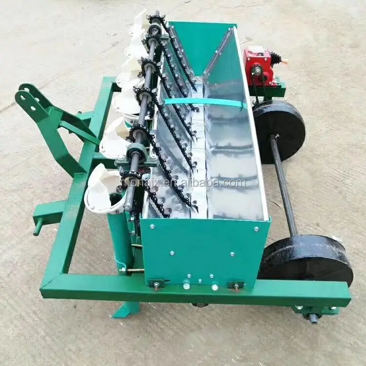 Three Point Mounted Tractor Agriculture Spinach Seed Planter Garlic