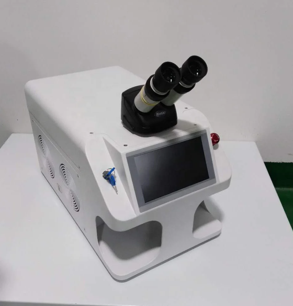 100w 200w Mini Portable Jewelry Laser Welding Machine For Gold Silver