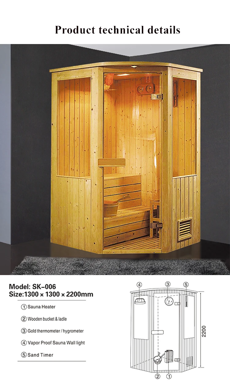 Indoor Wooden Sauna Box,Traditional Style Dry Steam Sauna Rooms - Buy  Indoor Wooden Sauna Box,Steam Sauna Rooms,Traditional Style Dry Steam Sauna  Rooms Product on 