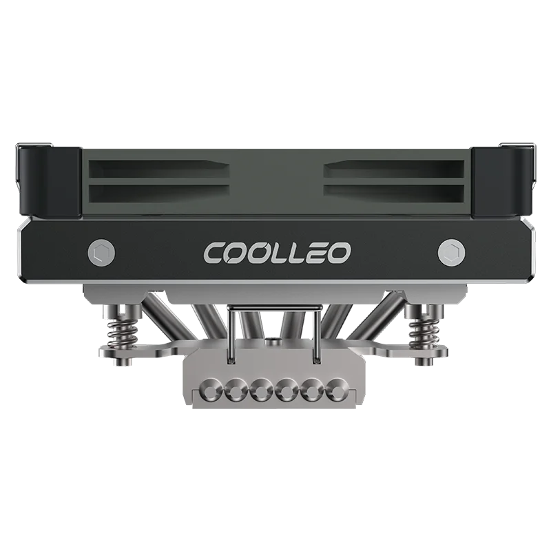 Heat Pipe Cpu Fan, COOLLEO, M67, PWM, LED - detail 10