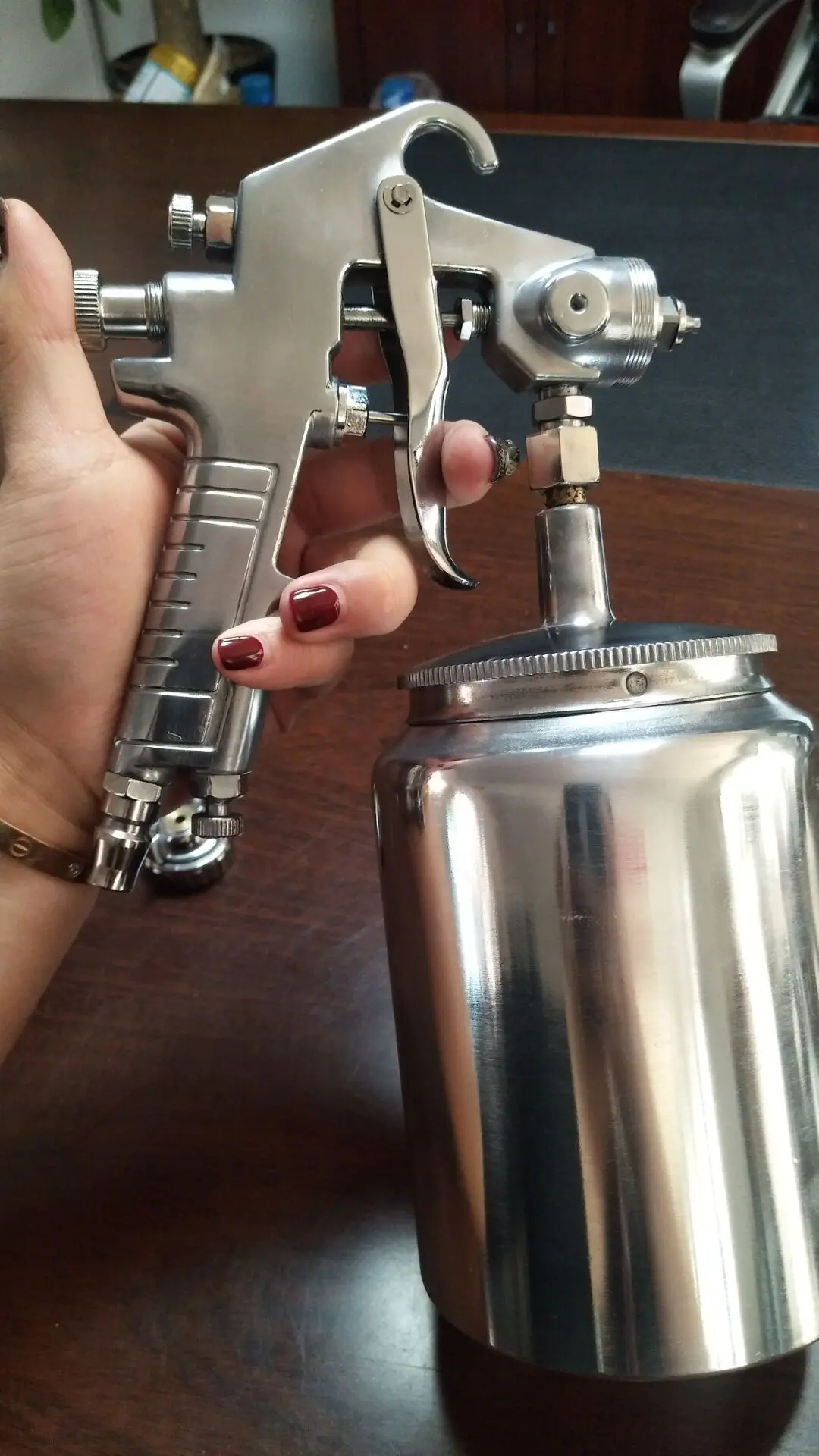 Stainless Steel Spray Gun For Yunyan Interior And Exterior Emulsion