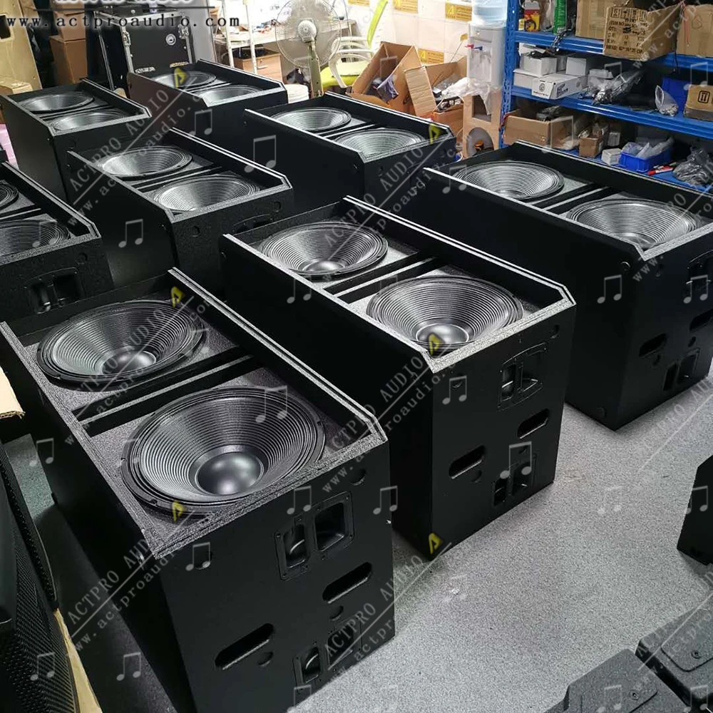 Sub 8006 Active Dual 18 Inch Subwoofer Loudspeaker Professional