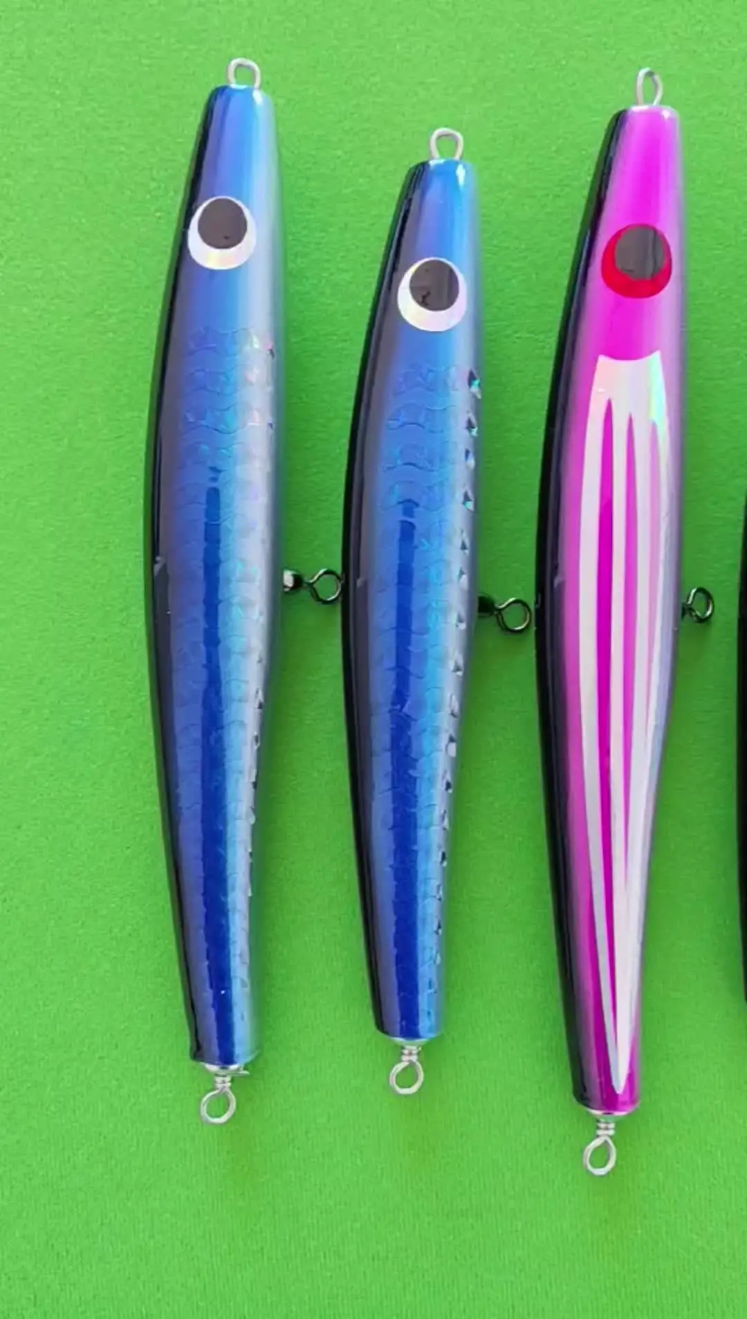 fishing a mirror lure Alive Minnow Effect Mirror Green Silver 13cm 20g Nomura NM MOVESEA COM Eye Pro series features natural clear 3 Custom Color 98g 21cm 128g