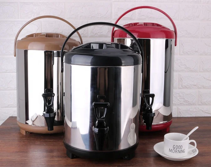 Wl8l Stainless Steel Thermos Bucket Bubble Tea Barrel Buy Stainless