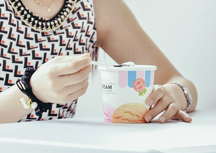 Custom Printed Paper Ice Cream Cup Buy Ice Cream Cup,Ice Cream Paper