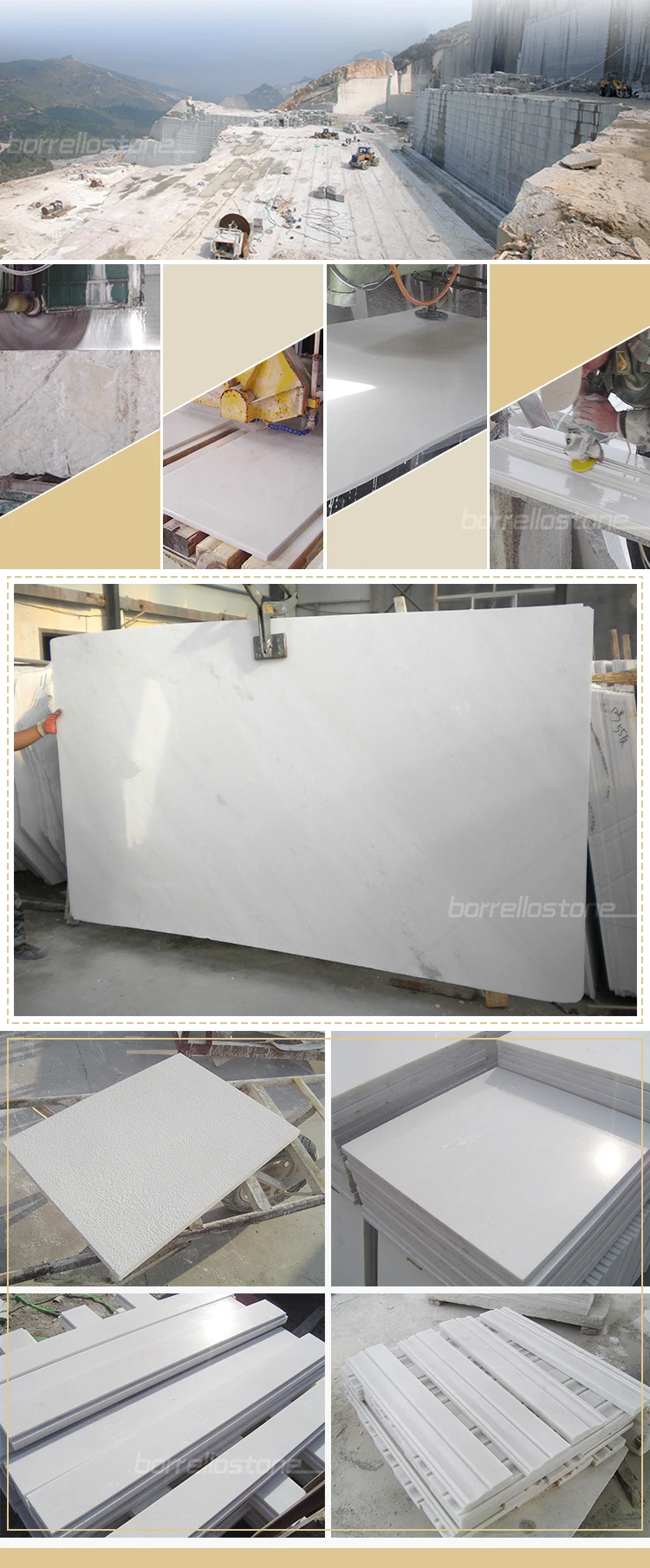 natural white marble tile living room wall cladding marble slab