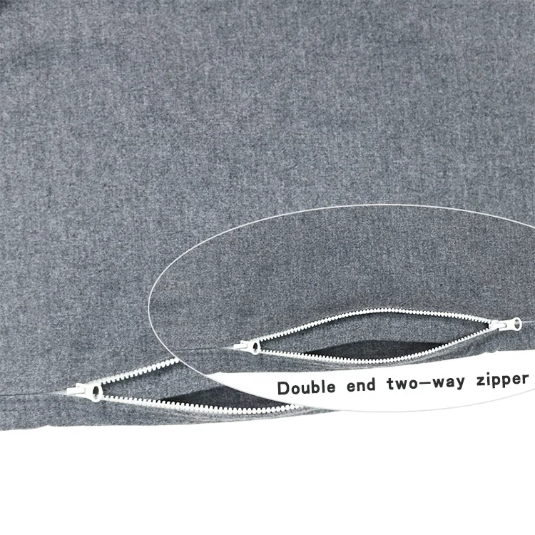 Patient Pants Patient Care Clothes Open Crotch Pants Cotton Zipper