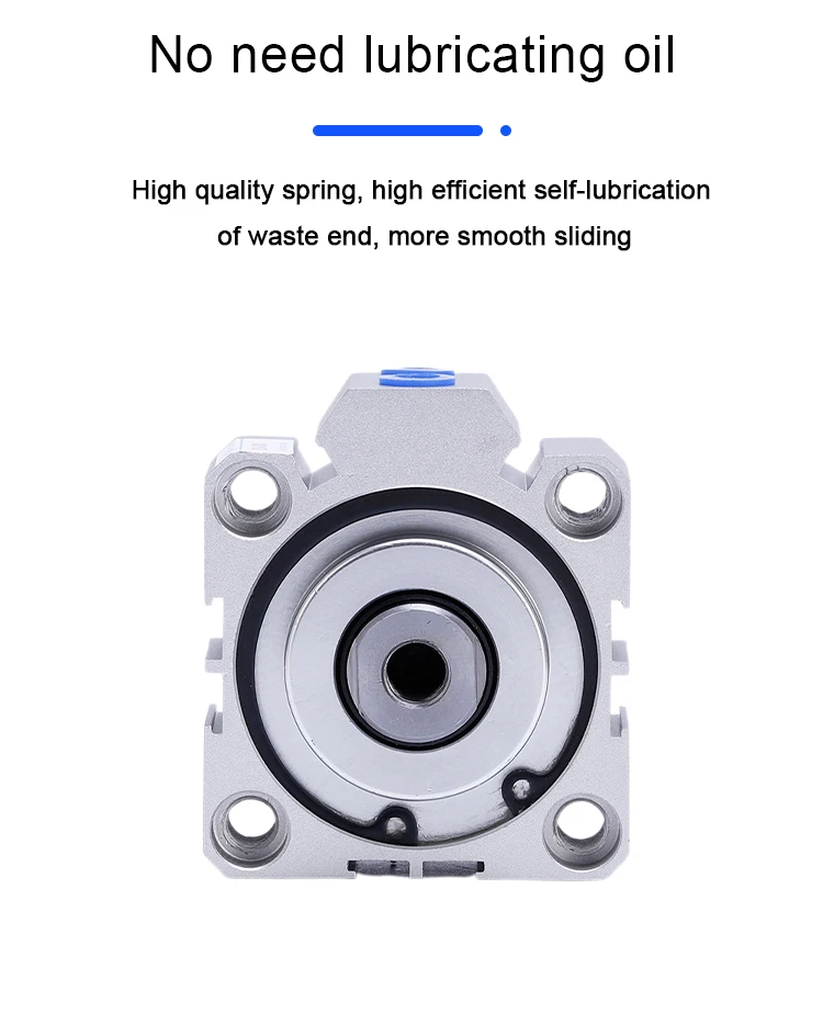 Sda Series Air Piston Cylinder Big Bore Air Cylinder Pneumatic Compact