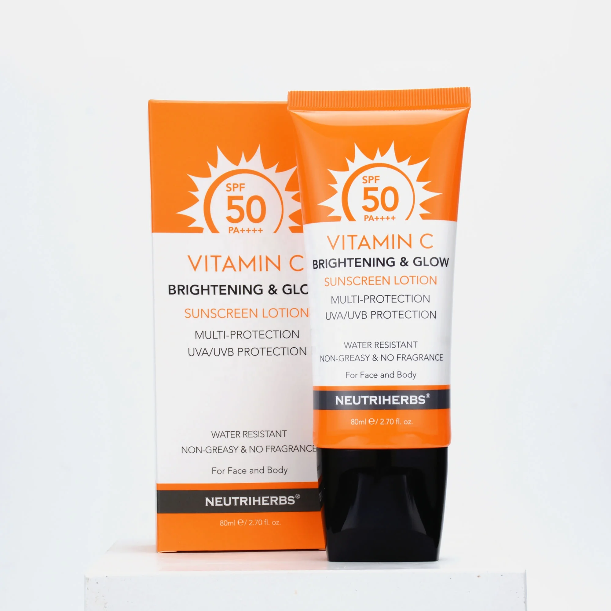 Neutriherbs Best Natural Skin Care Sunblock Cream Spf 50 Waterproof