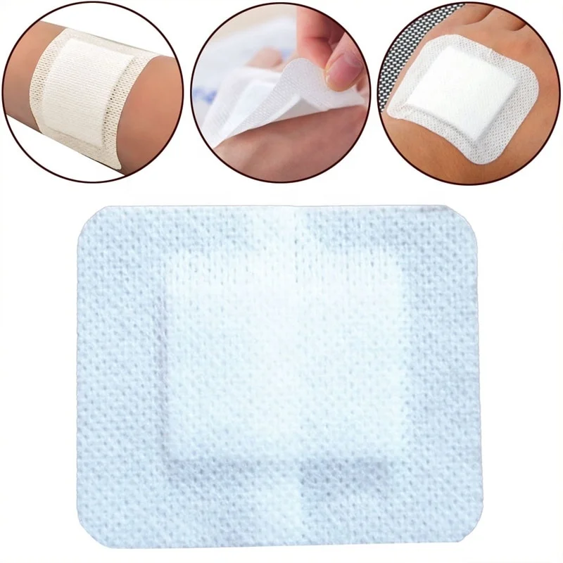 Sterile Medical Surgical Adhesive Non Woven Wound Dressing With ...