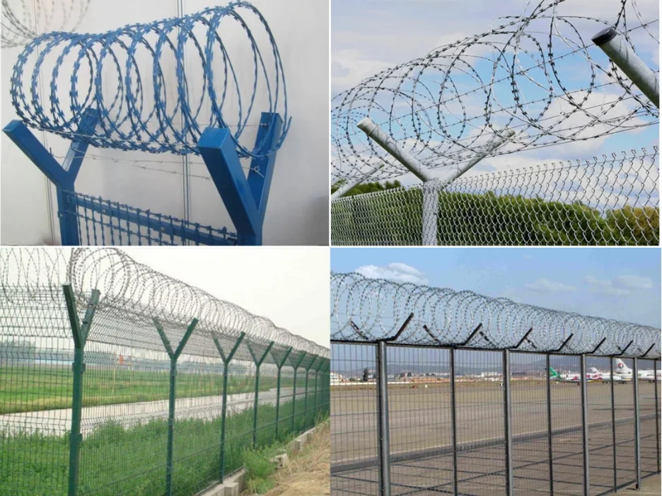 berita perusahaan terbaru tentang BTO-22 Galvanized Razor Wire Coils Dengan Loops Dia 600 mm Digunakan Di Kapal Untuk Anti-pembajakan  4