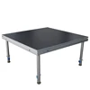 Quick and easy set up 445.6kg/pcs aluminum portable event stage