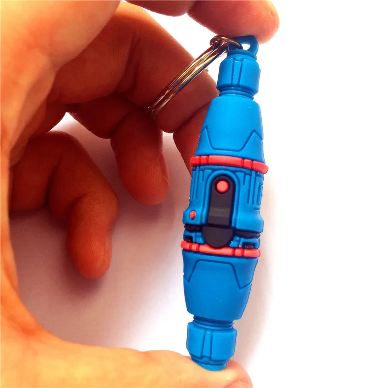 Factory wholesale customized custom rubber keychain