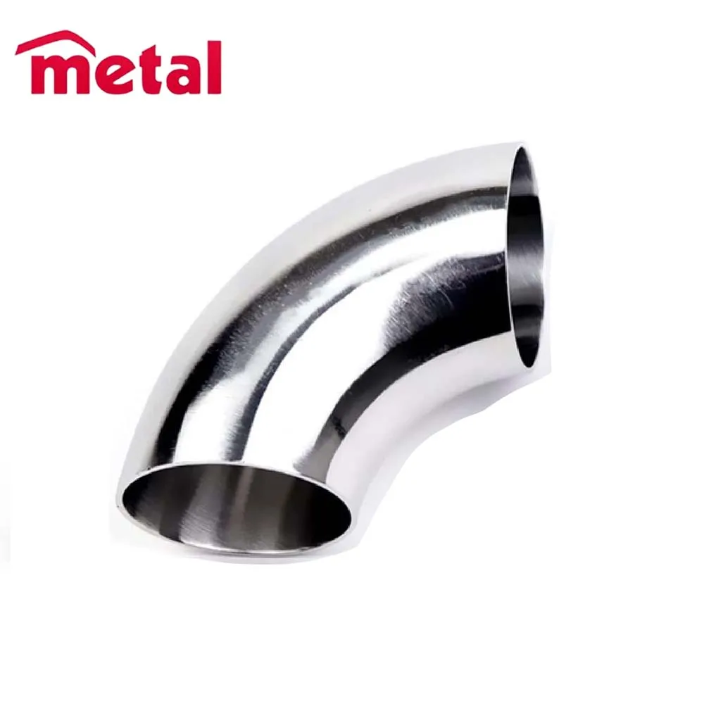 Free samples from China factory High Quality  Handrail Fittings 90 Degree Elbow Pipe Connector Stainless Steel Elbow supplier