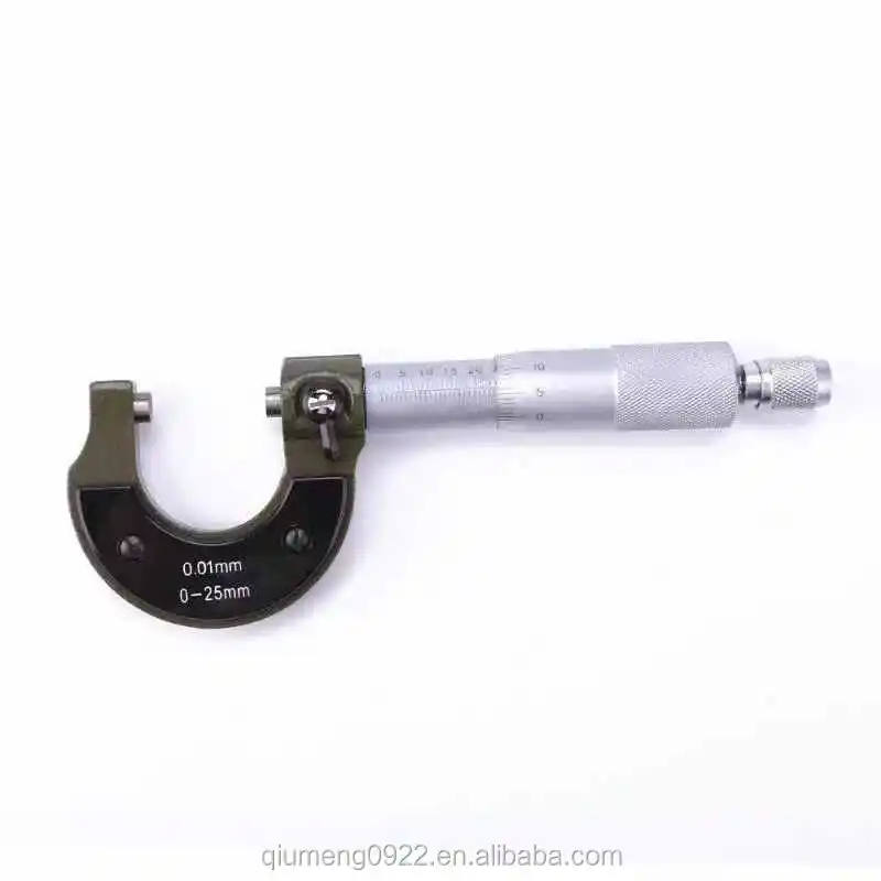 Outside Micrometer 0-25mm/0.001mm Gauge Vernier Caliper Measuring Test Tool 