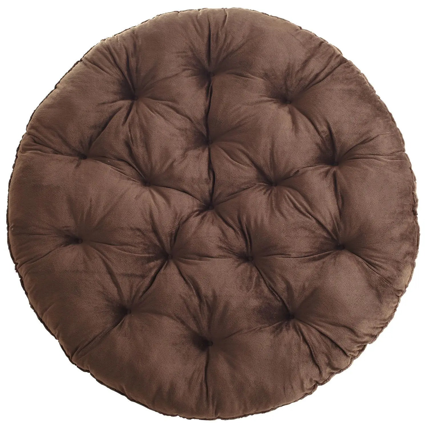 Подушка на стул шоколадный цвет