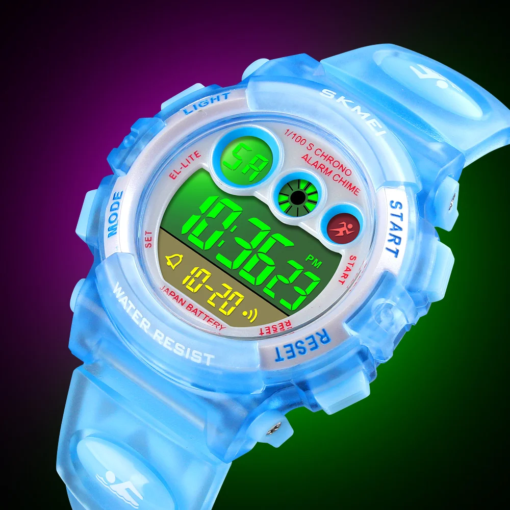 Skmei 1451-reloj Digital Para Niños,Instrucciones,Barato,Resistente Al ...