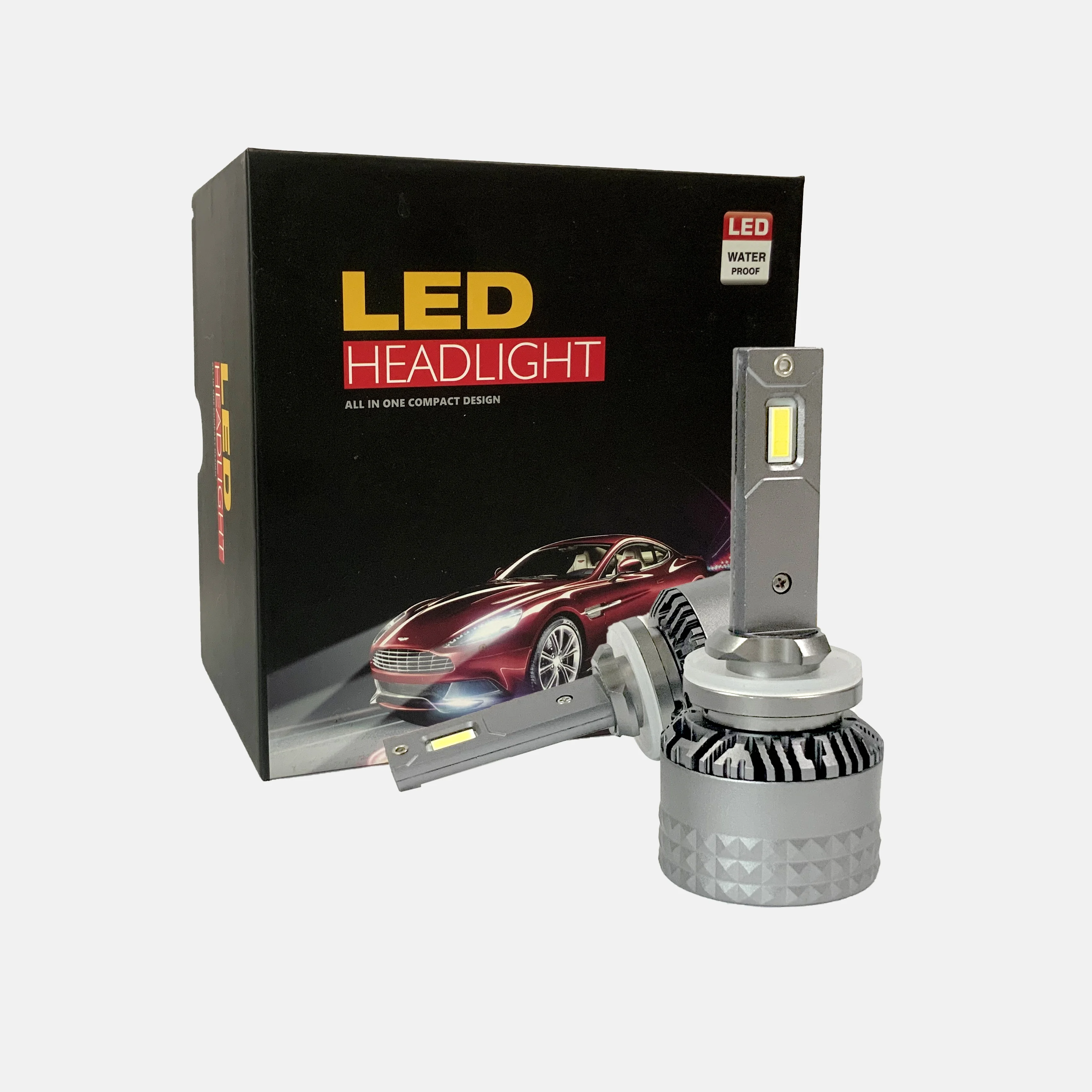 2020 Guangzhou High Bright  H7 Led H1 H3 Auto Car LED Headlight 6000K Light Bulbs DP 120w Good Quality head light for car 12v
