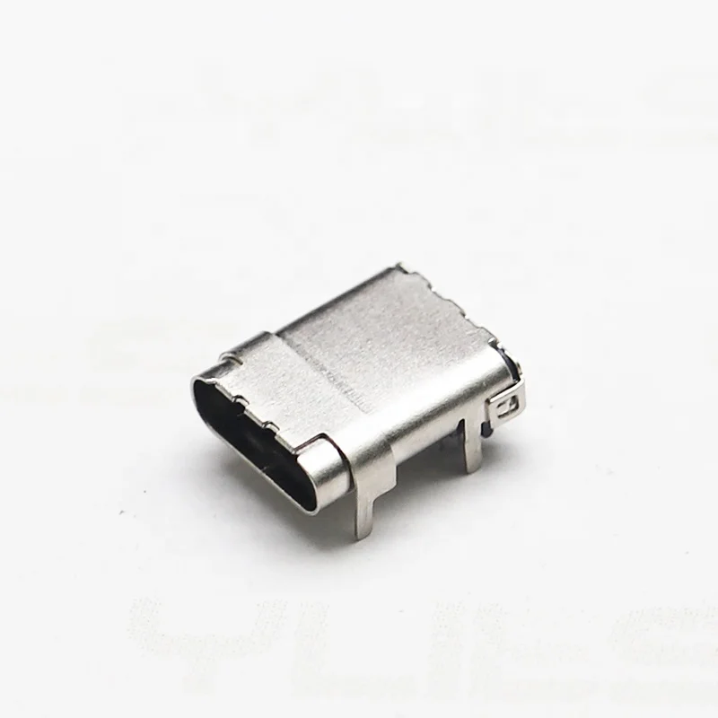 Hot products Double row SMT 0.8mm right angle connector micro usb type-c connector