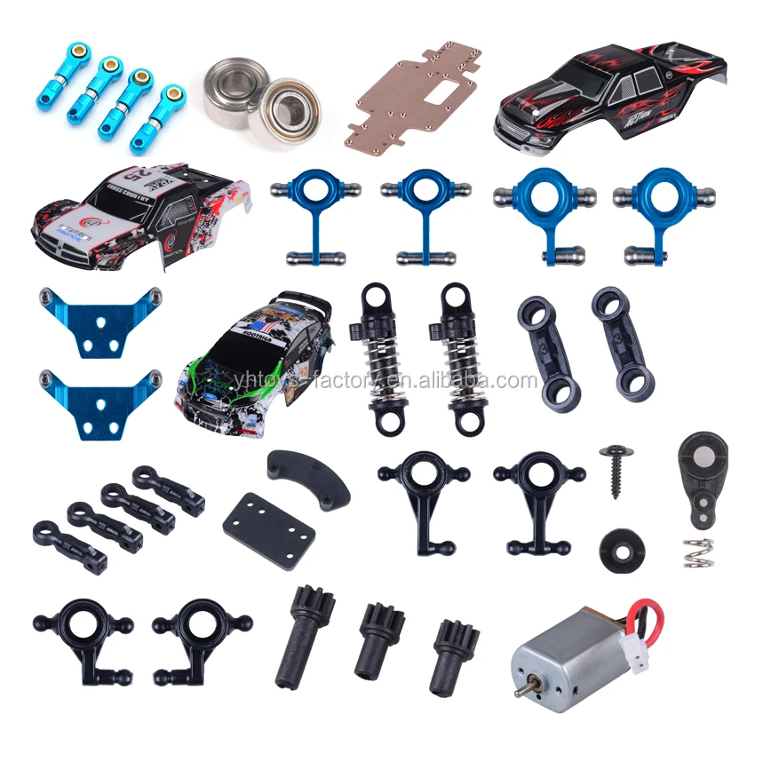 4pcs Vordere Hintere Verstärkung Säule für 1//28 WLToys K989 RC LKW Auto