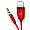 Hot Sale New Style Nylon Braided Aluminium Nylon 2.4A Audio Speaker Cable