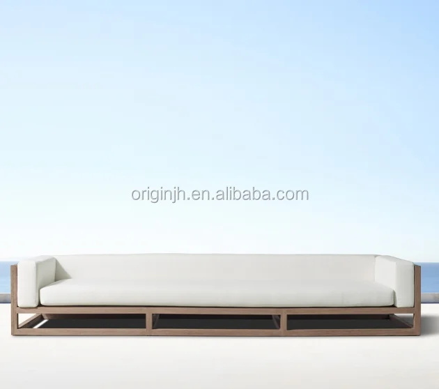 Minimalist Design Luxury Burma Teak Wood Durable Material Garden Patio