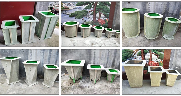 Concrete Planter Fiberglass Flower Pot Mold - Buy Planter Moulds