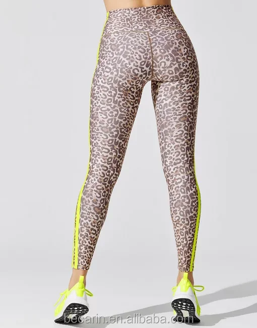 Neon Yellow Gym Leggings