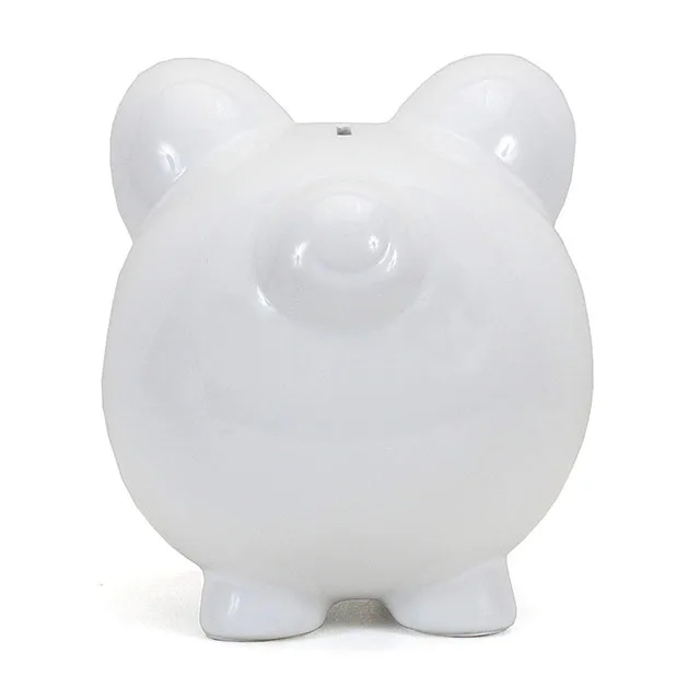 Wholesale White Ceramic Super Big Piggy Banks Buy Wholesale Ceramic