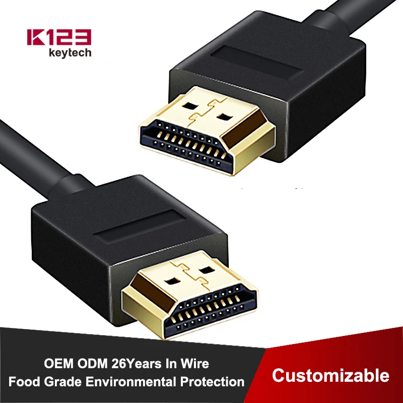 
High Speed HDMI Cable 2.0 4K 1080P 3D for HD TV XBOX PS3 computer cable 0.3m 1m 1.5m 2m 3m 5m 7.5m 10m 