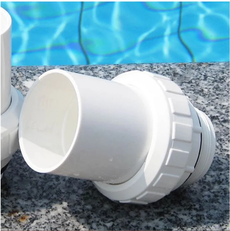 Swimming Pool Pvc Pipe Fitting Double Union Valve Live Joint Buy Pool