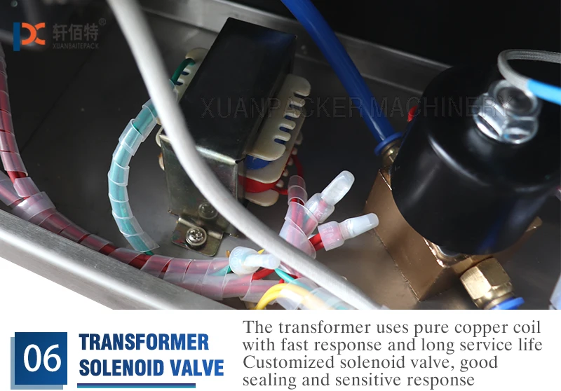 Frm980 Nitrogen Gas Flushing Continuous Band Sealer Plastic Bag Heat