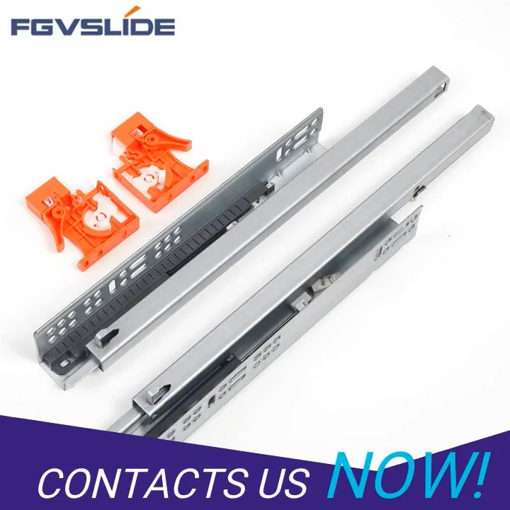 Highend European Modern Solid Wood Kitchen Furniture Hardware Hydraulic Foshan Shunde Adjust