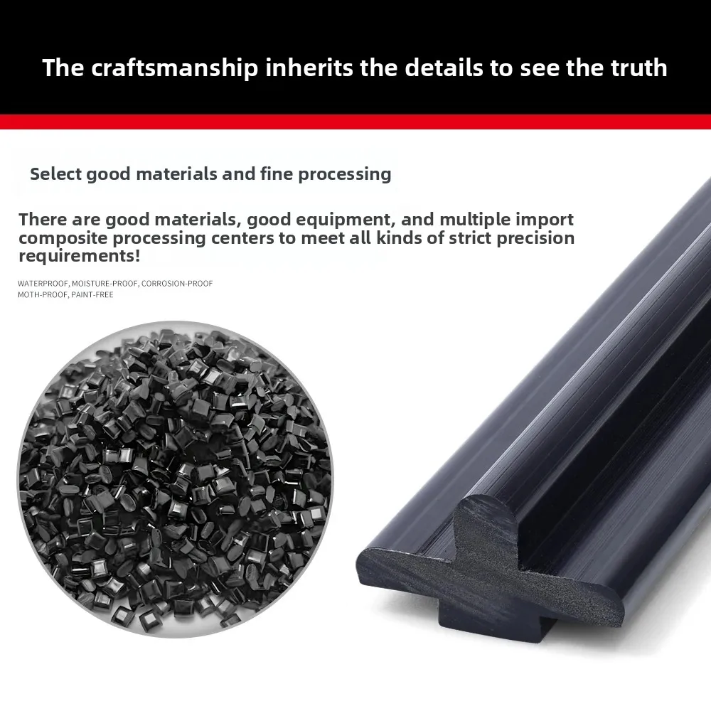 6000 Series Abs Friction Strip 30/40 Series Mechanical Guardrail Special Accessory for Door Frame Wear-Resistant Strip Heat Sink supplier