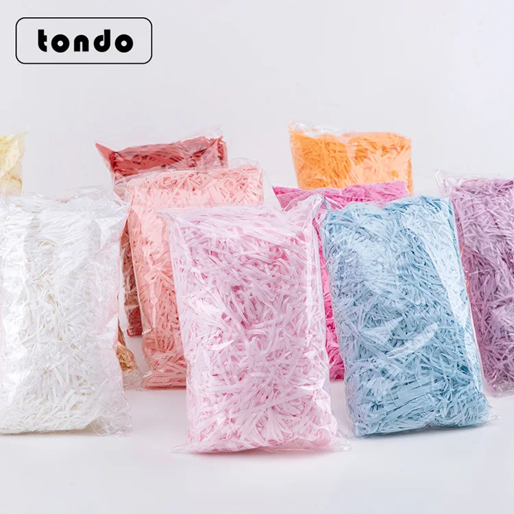 

Crinkle hredded Paper,10 Bags, 31 colors