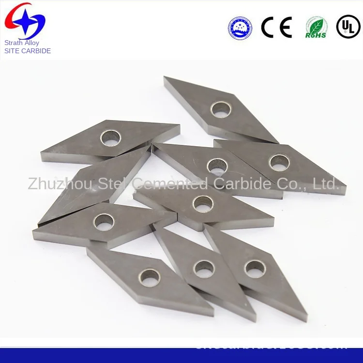 Zhuzhou CNC Cutting Inserts PCD/CBN Cemented Carbide Uncoated VNGA160402 Large Quantities at Favorable Prices