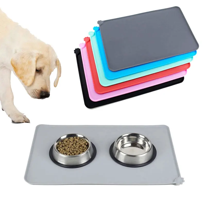 Fda Grade Non Slip Waterproof Dog Feeding Mat Silicone Buy Dog