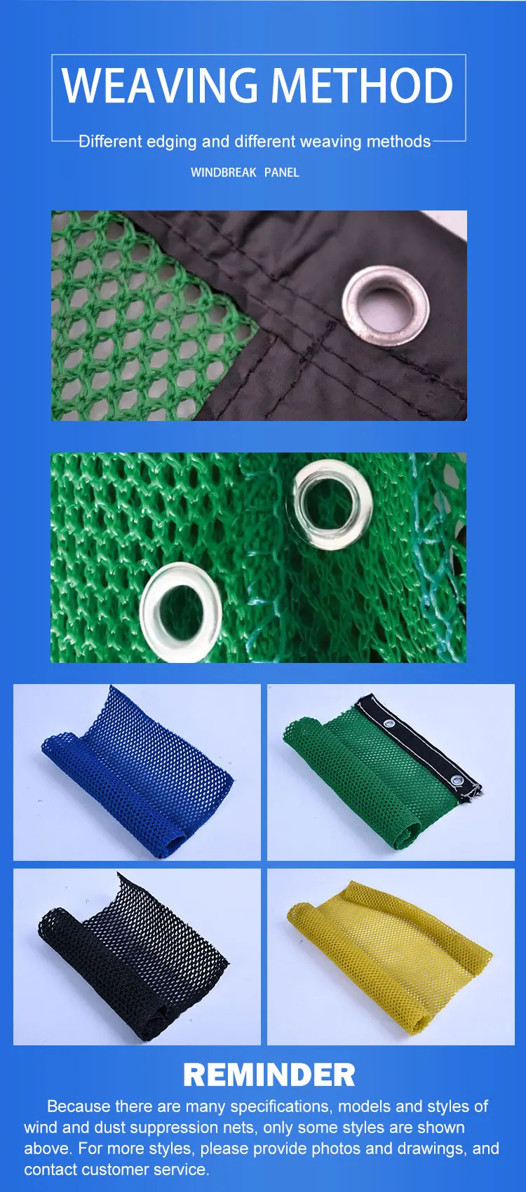 High Quality Flexible Windbreak Netting/ Anti Wind Net Buy Flexible