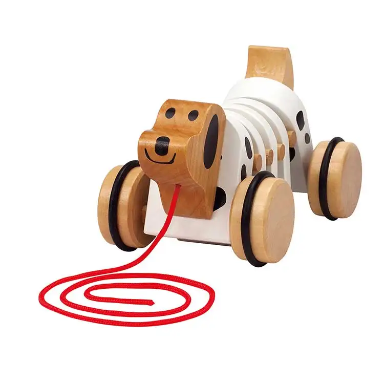 Custom Wooden Dog Pull Along Toys For Kid,Pull Toy Wooden Buy Pull
