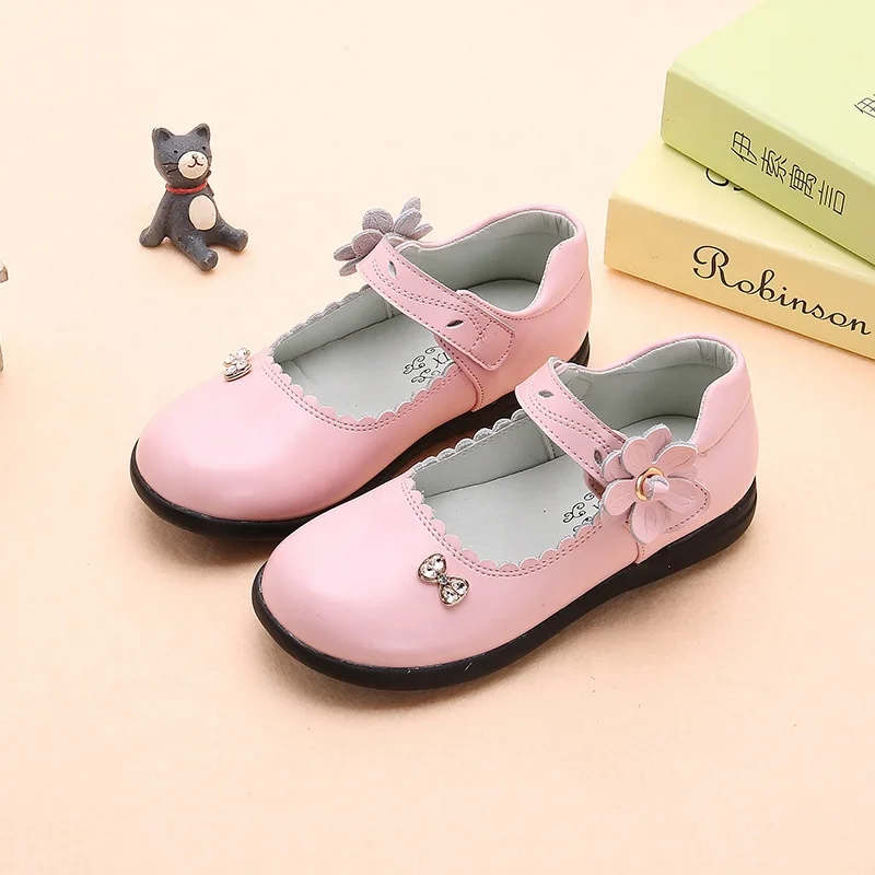 Beautiful Princess Children Dress Shoes Baby Kids Child School Shoes