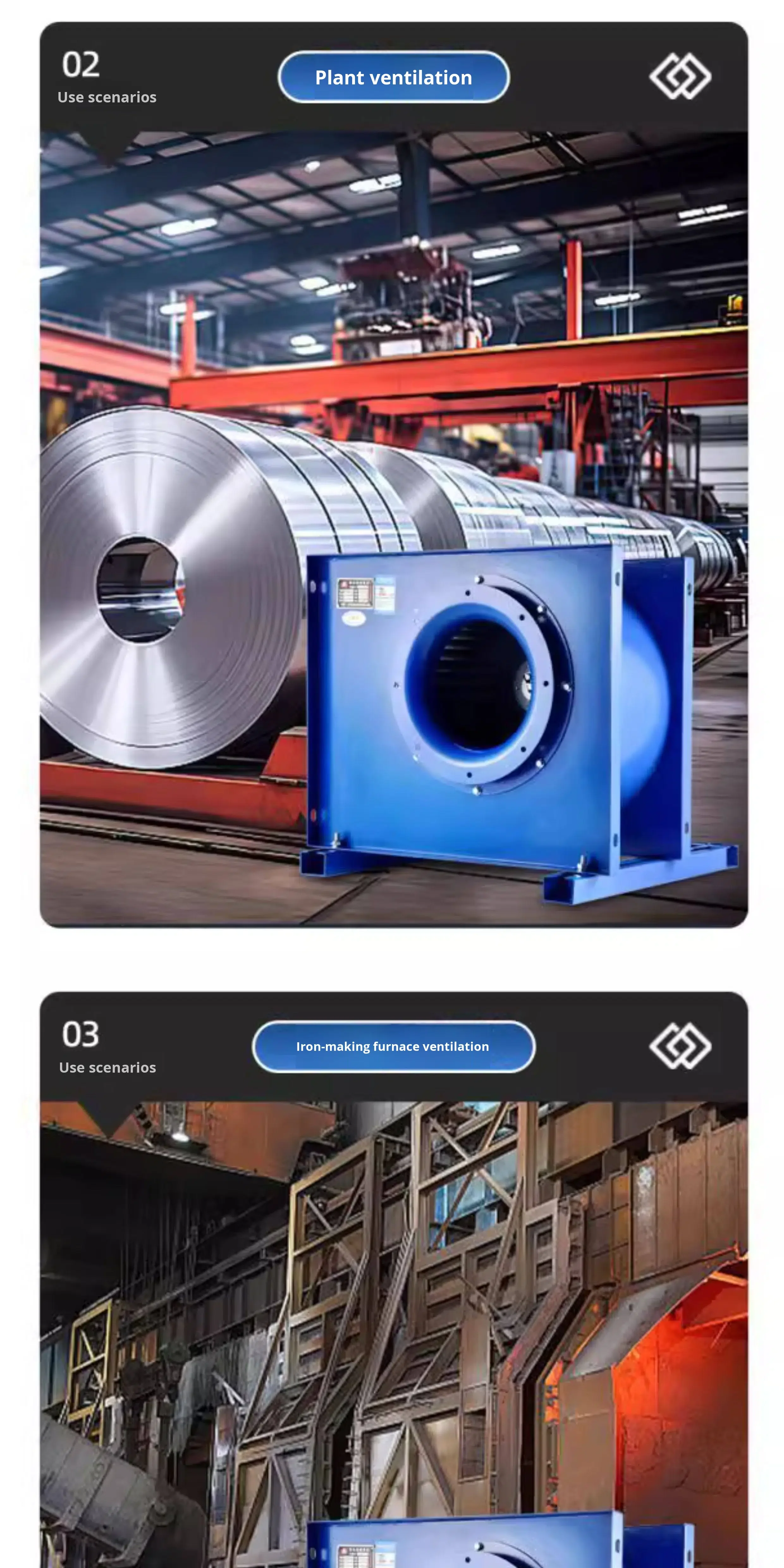 Centrifugal Fan, 220V, 380 V, Corded Electric - detail 26