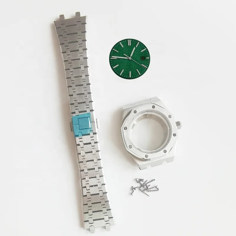 41mm Watch Case For Nh35/nh36/4r36 Movement Stainless Steel Watch Cover