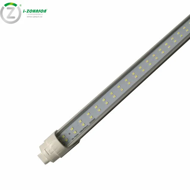 8 Foot T8 Tubes Double Row 220V, R17D connector 40W, Dual-Ended Power Direct Wire, Fluorescent Light Bulbs Replacement