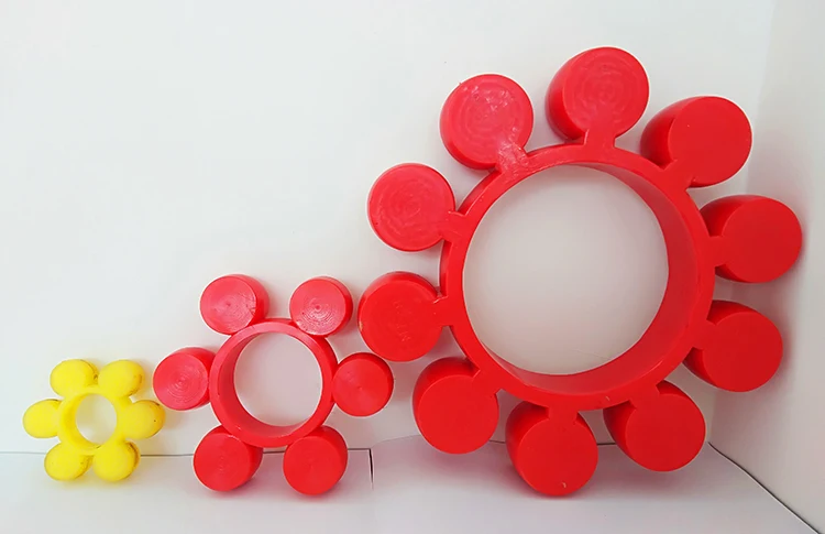 GR Rubber Coupling Elastomer Insert Spider Element for Curved Jaw Coupling