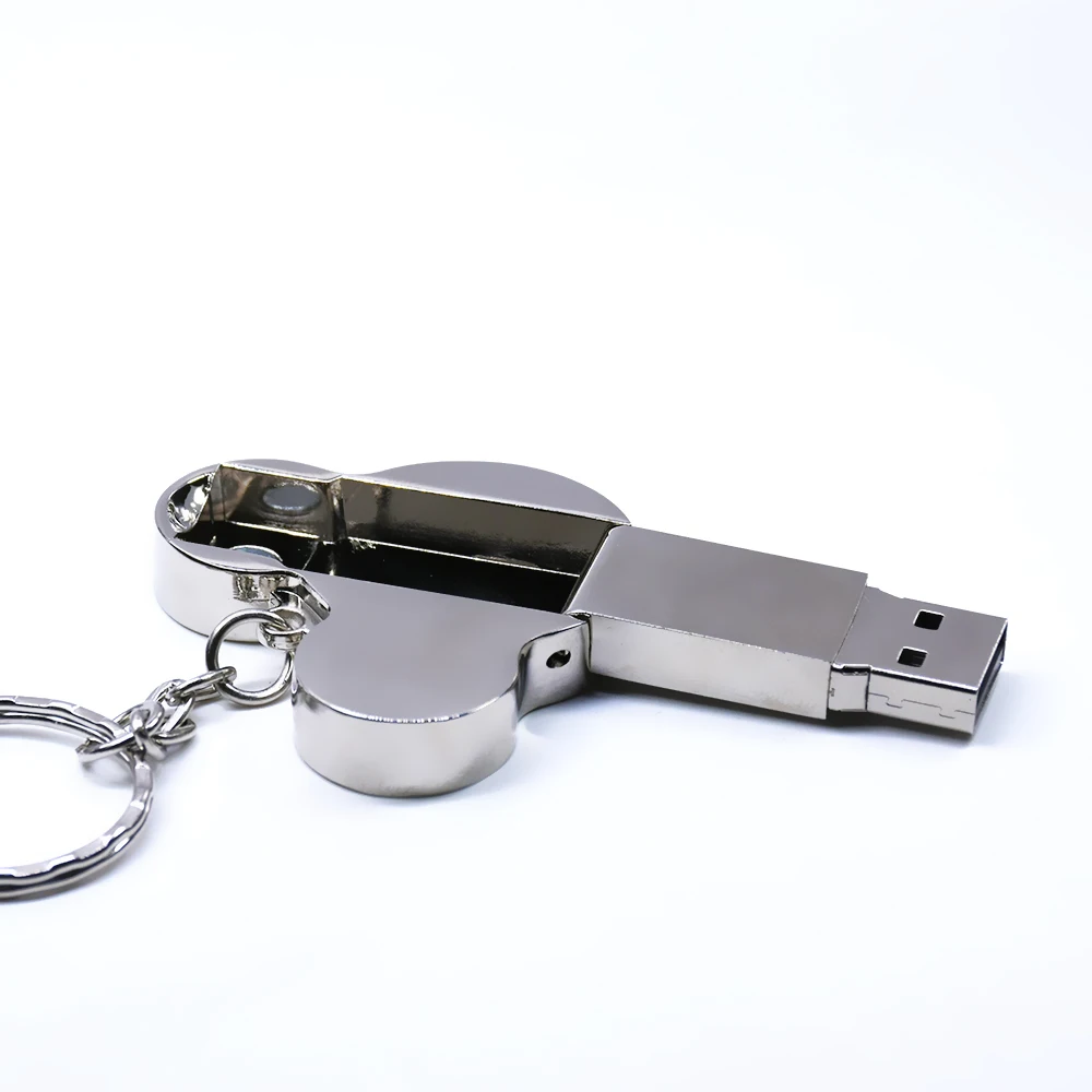 USB flash drive fashion16GB 8GB 32GB 4GB 64GB silver metal pendrive flash memory stick pen drive usb stick disk hot sale - ANKUX.COM