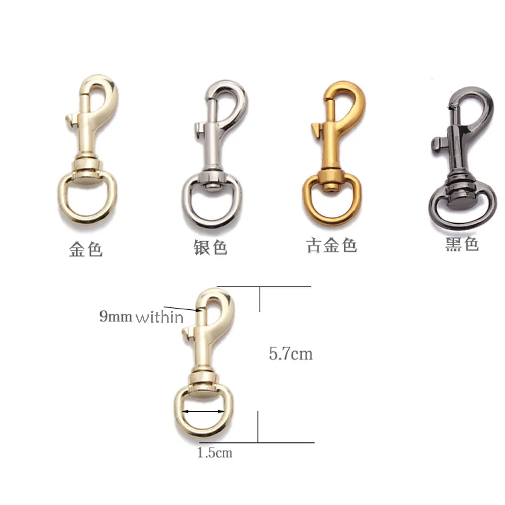 High Quality Luggage Accessories Hook Metal Rotary Hook Handbag/sling