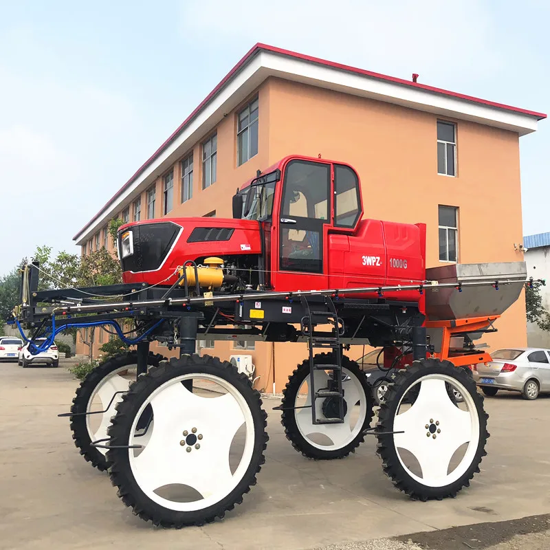 3wpz-1000 Self-propelled Agricultural Tractor Mounted Boom Sprayer ...