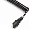 China manufacturers supply flexible cable extension cords spring driven electric cable reel spiral cable for toyota fortuner