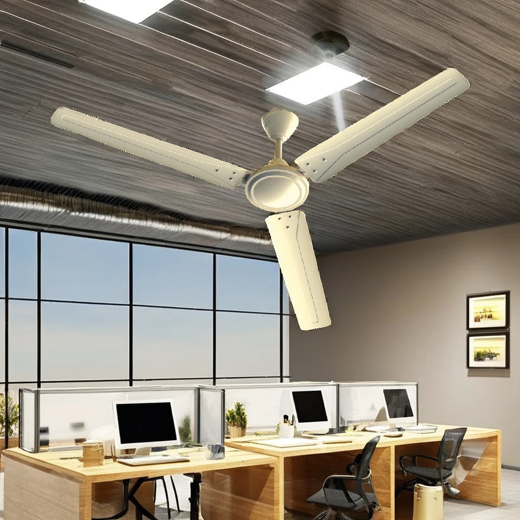 Ceiling Fan, D14-10, copper - detail 4